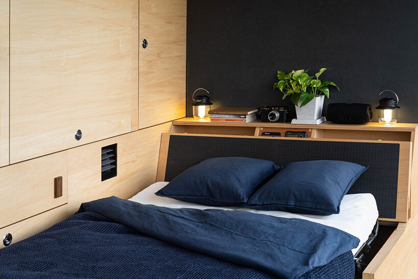 mitsubishi's 'nomadpro canter' truck is the ideal mobile workspace for digital nomads