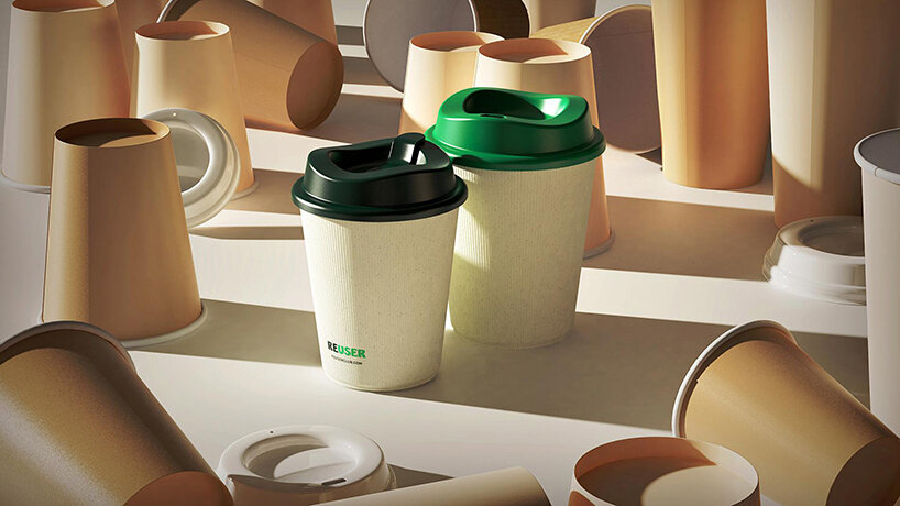 new reuser coffee cup by IDC is UK's first made from vegetable oil