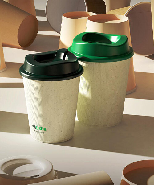 IDC designs UK's first reusable coffee cup made from vegetable oil