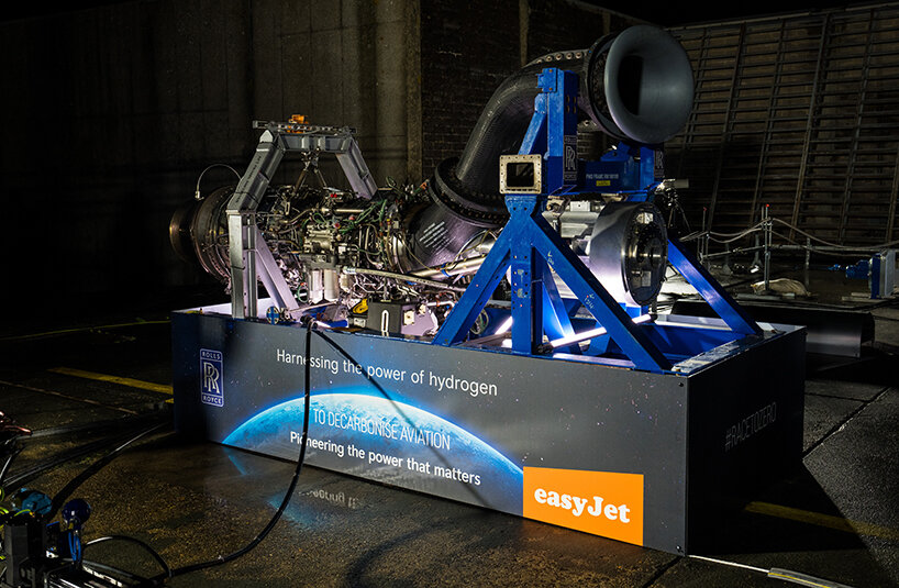 rolls-royce and easyjet successfully test 100% hydrogen-powered jet engines