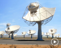 construction of the world's largest radio observatory begins in australia + south africa