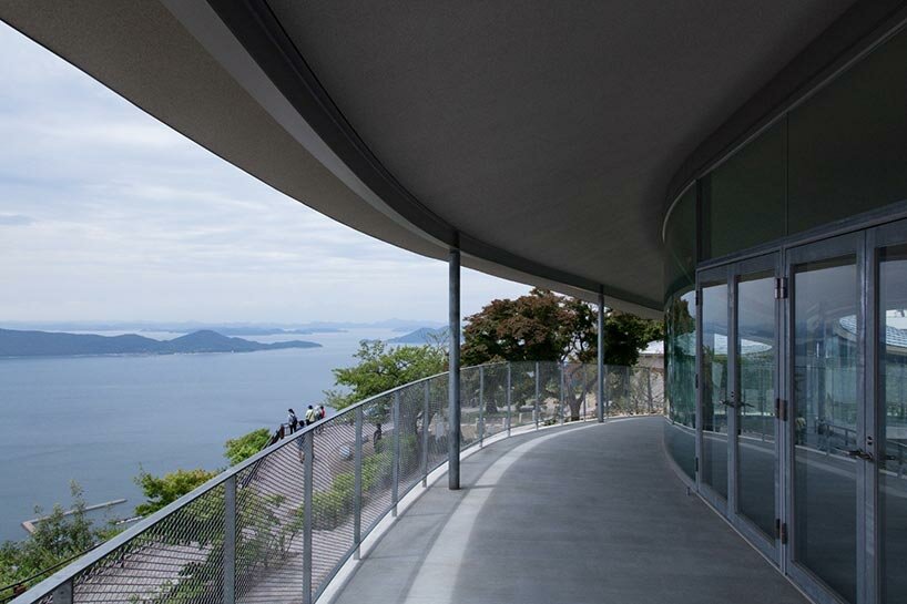 elevated walkway + observatory by takashi suo meanders through national ...