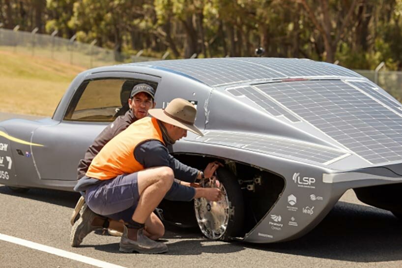 designed and built by students, sunswift 7 is the fastest solar-powered race car over 1000km