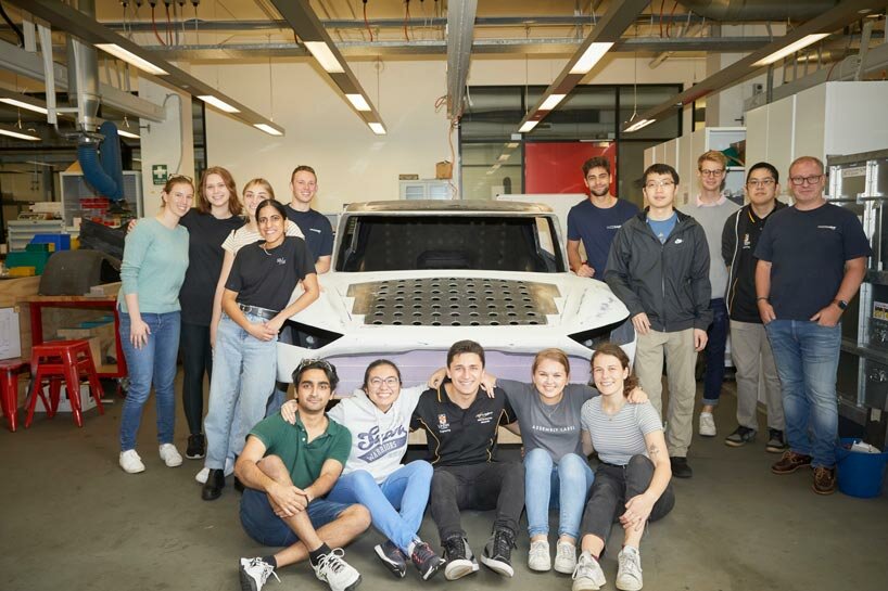 designed and built by students, sunswift 7 is the fastest solar-powered race car over 1000km