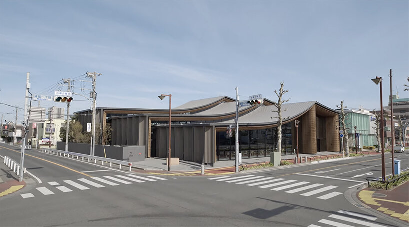 the ZOZO headquarters emerges as three draping volumes in chiba, japan