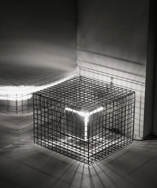 yeongseok do's celestial caged light sculpture embodies human identity in the vast universe