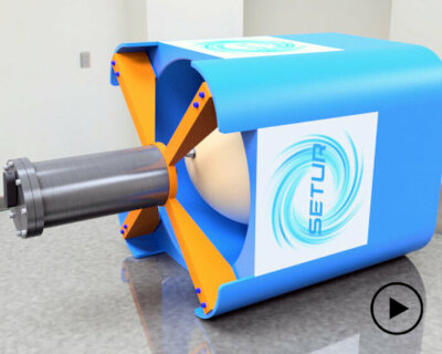 3D-printed hydraulic turbine ‘SETUR’ generates electricity without using blades