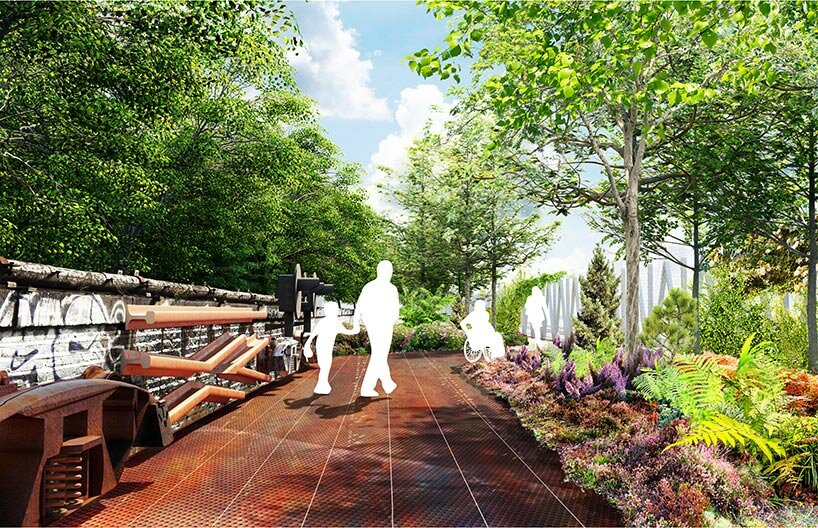 elevated urban park initiative gets planning approval to revive london's neglected railway