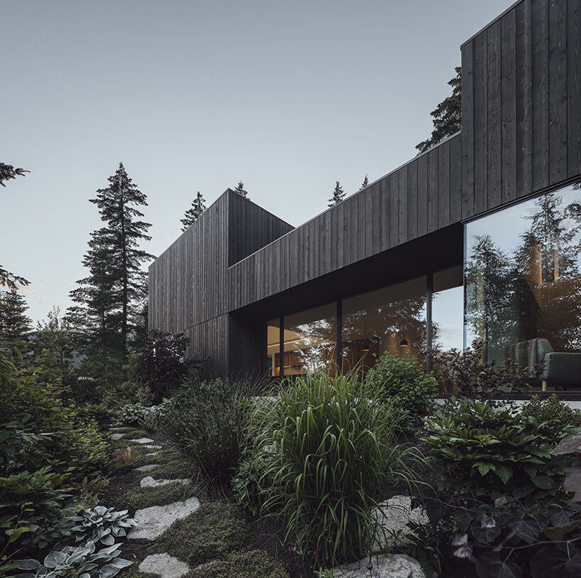 Leckie studio British Columbia's rural retreat channels light and vistas like a camera lens