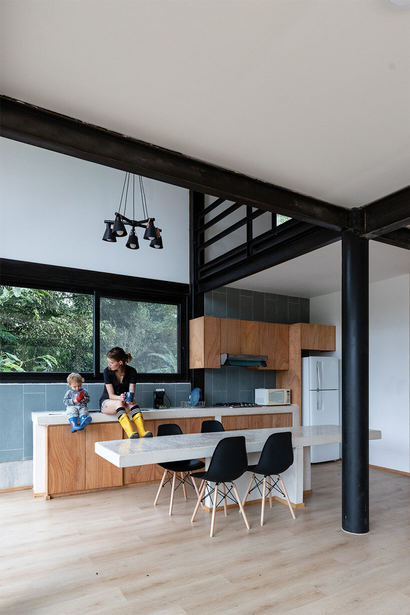 nestled in the tropical ecuador landscape, casa llona responds to adverse climatic conditions