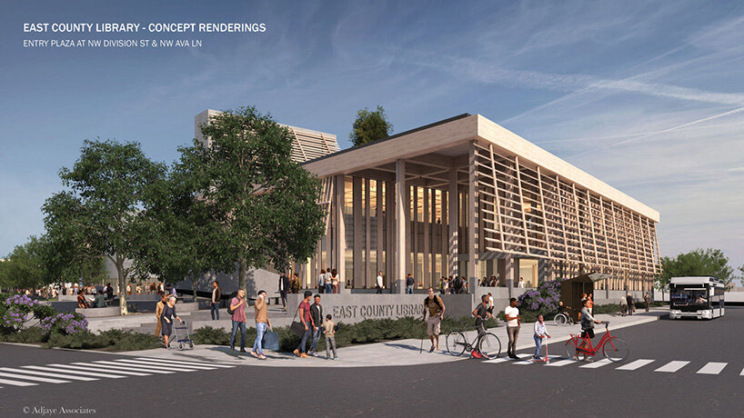 adjaye associates and holst architecture unveil new library design for portland