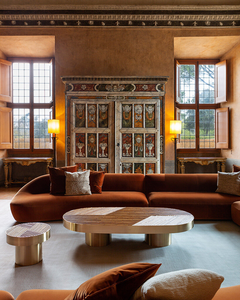 FENDI takes over renaissance rome's villa medici with new interiors