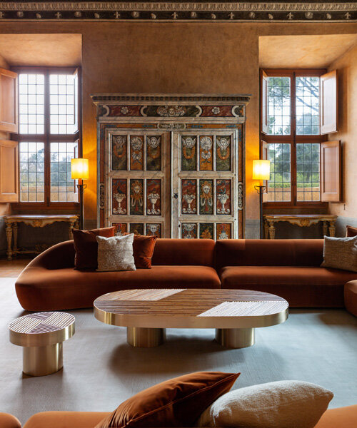 FENDI takes over renaissance rome's villa medici with modern interiors