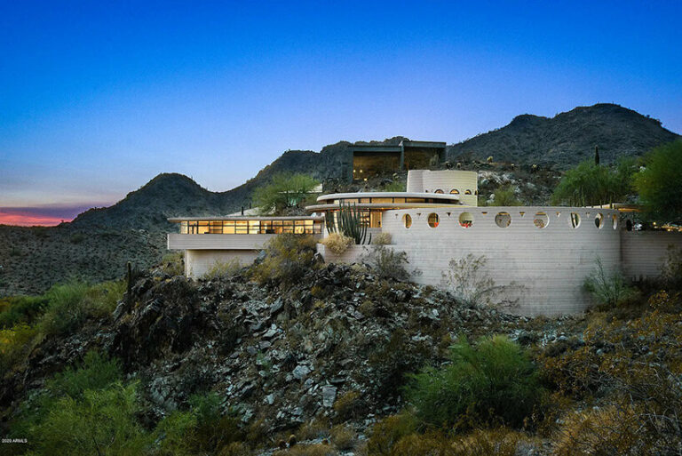 Frank Lloyd Wright's Last Completed Design 'circular Sun House' Hits 