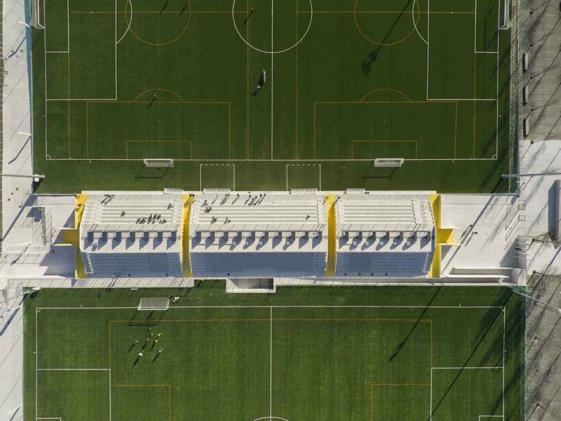 summary completes live grandstand soccer training complex in aveiro, portugal
