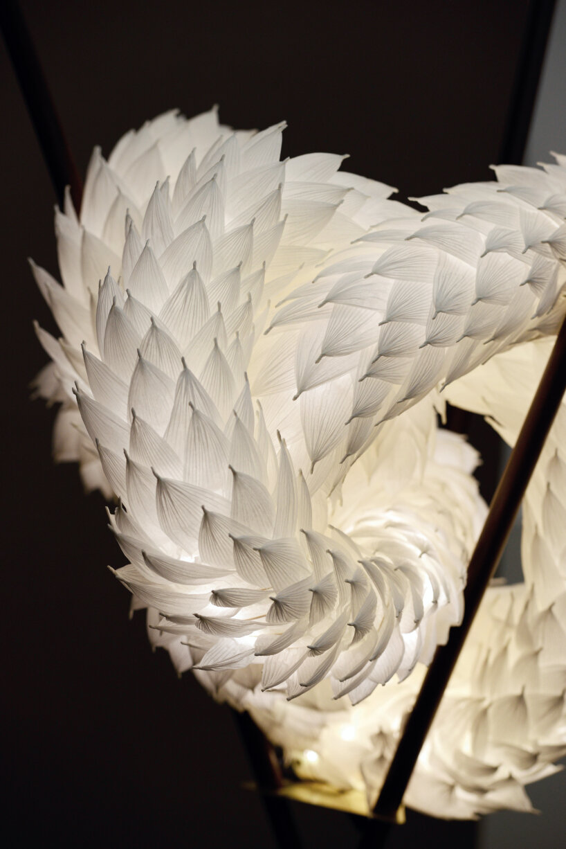 hvila editions stars glowing dragon scales, amoeba sand vases, & tree-trunk urns