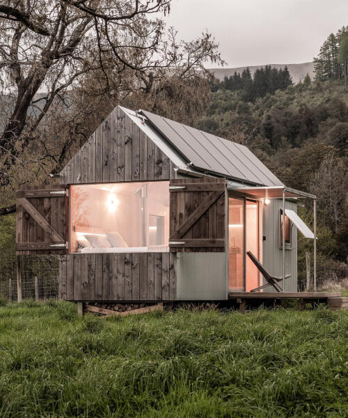 tiny alpine retreat on a farm suits travelers wanting to explore new zealand's nature