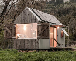 tiny alpine retreat on a farm suits travelers wanting to explore new zealand's nature