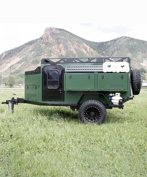highland 60 off-road camper trailer is a perfect combo of robustness and comfort