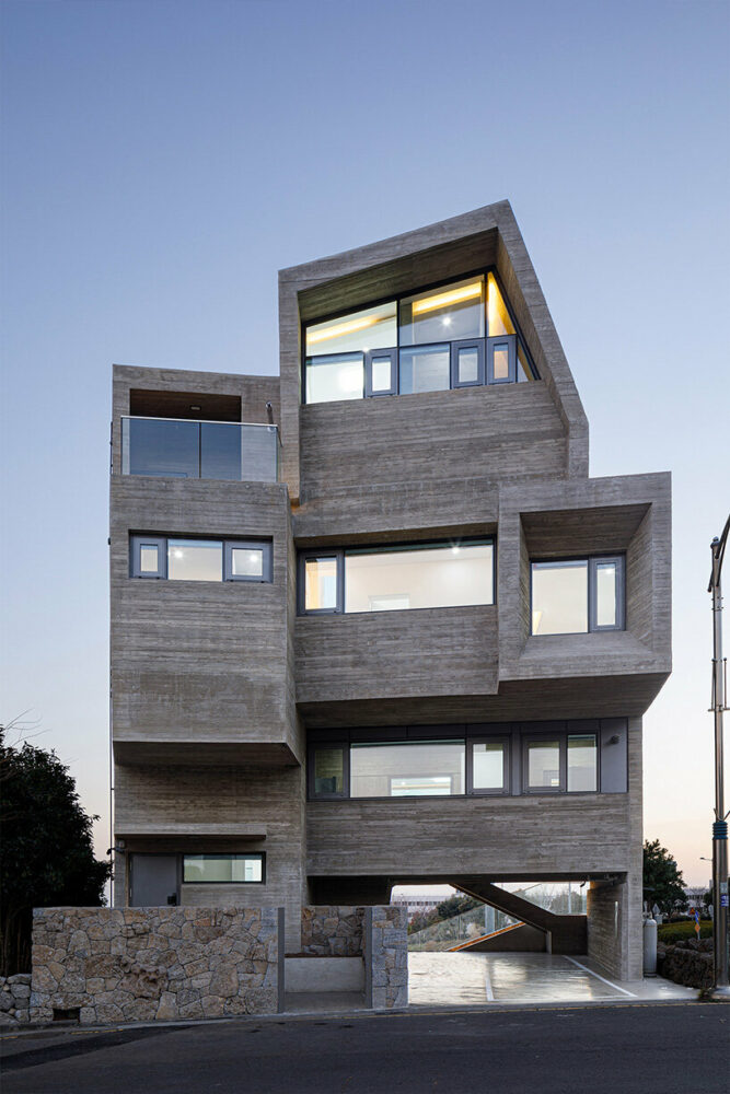 moon hoon stacks concrete volumes to build 'pacific residence