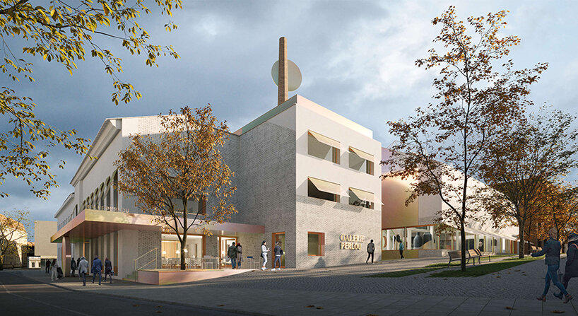 CHYBIK + KRISTOF envisions former pearl factory as a new art hub in the czech republic