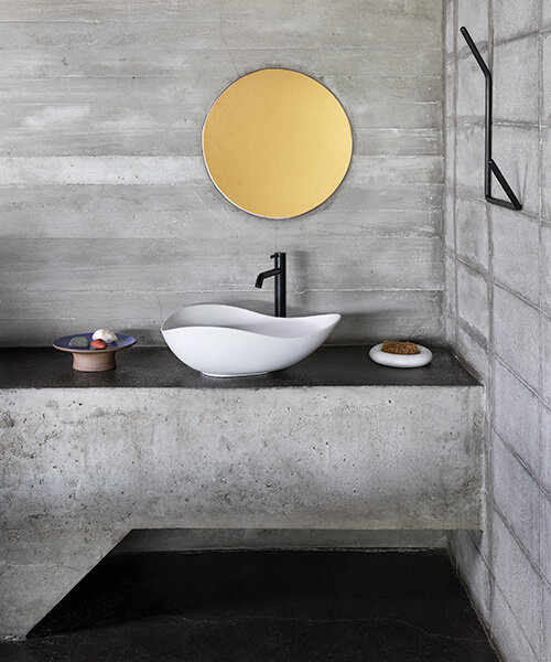 roca homages brazilian modernist ruy ohtake with anniversary washbasin