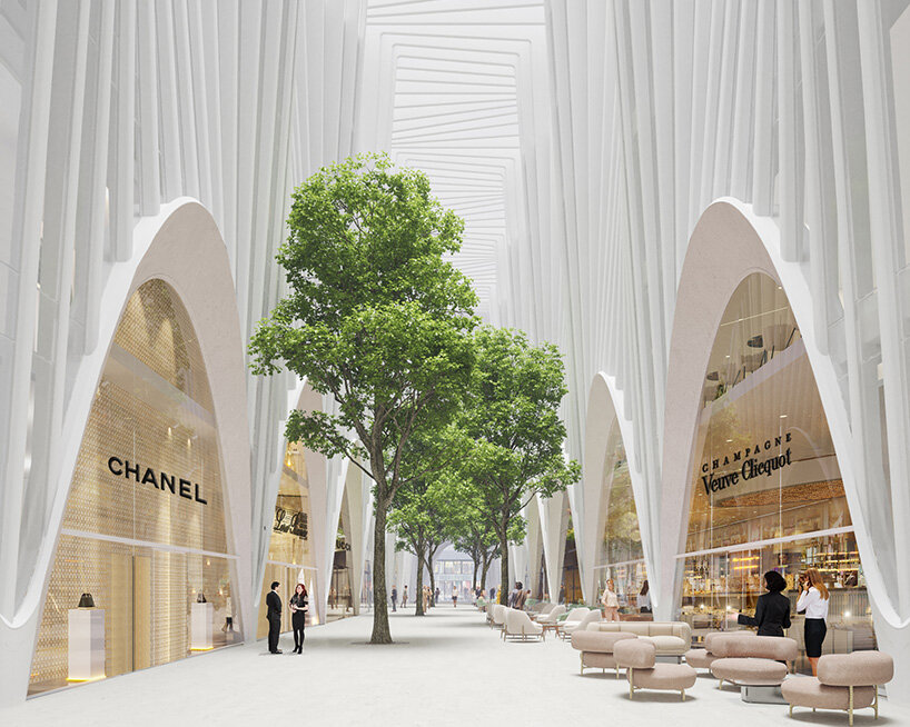 calatrava to make his mark on düsseldorf with vaulted boulevard