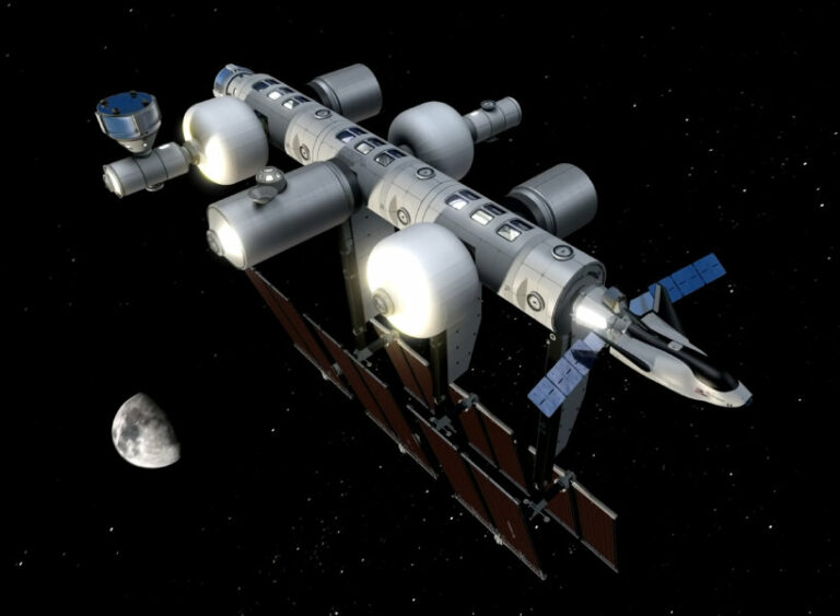 'orbital reef' floats in space as business center with lodgings, parks
