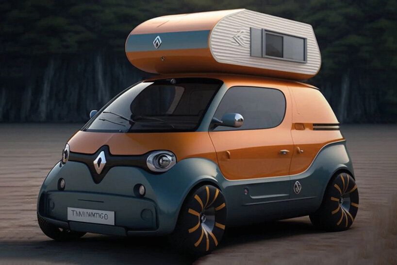 TheArsenale slaví 30 let Renaultu twingo s koncepty umělé inteligence z jiného světa
