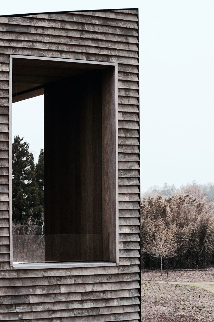 vincent van duysen's tile-clad residence in southampton draws from traditional farmhouses