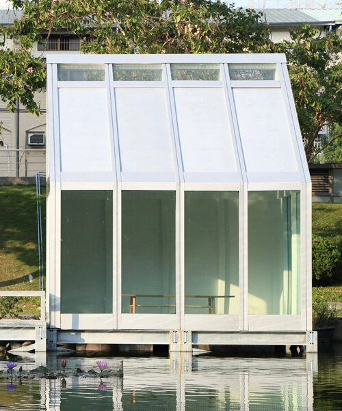 water-filled glass windows passively heat and cool buildings using sunlight