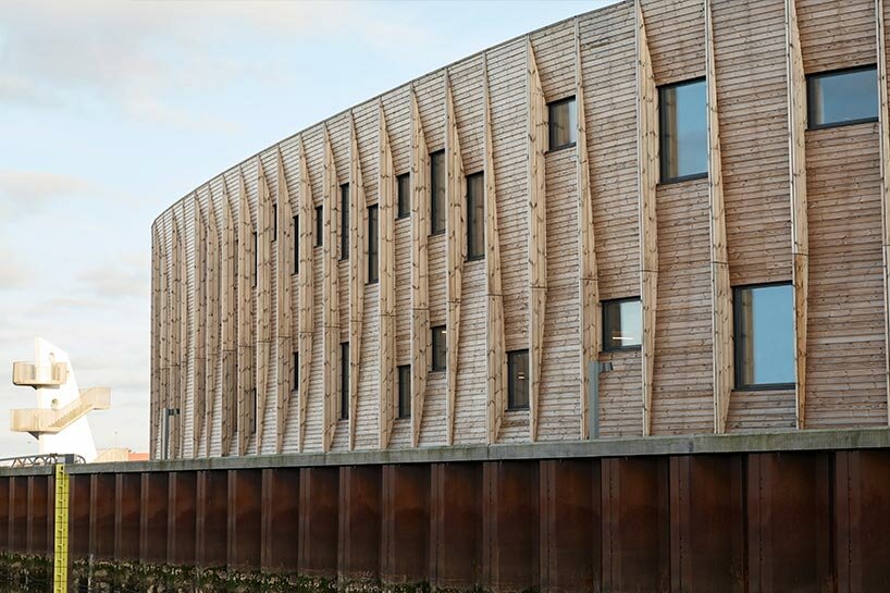 'the lantern' maritime center by WERK arkitekter & snøhetta lights up the danish west coast