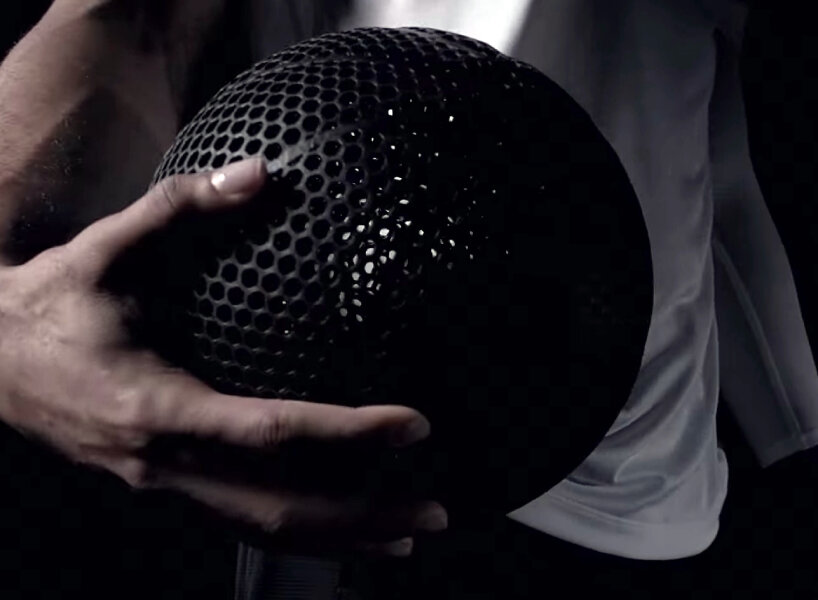 Wilson 3D printed airless basketball prototype
