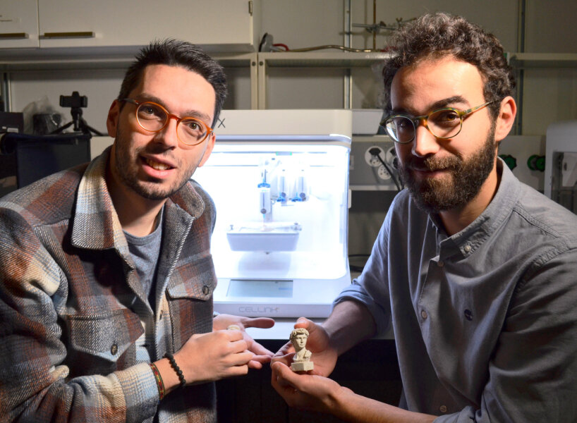 bacteria ink 3D printer