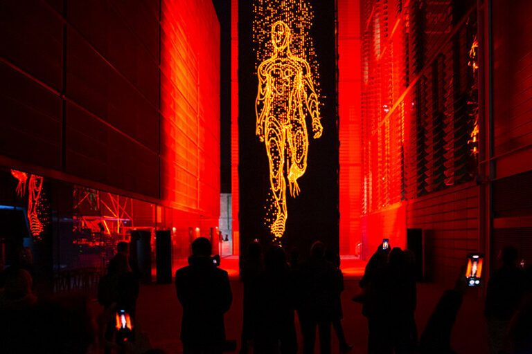 light arts festival 'llum BCN' brightensup every corner of barcelona