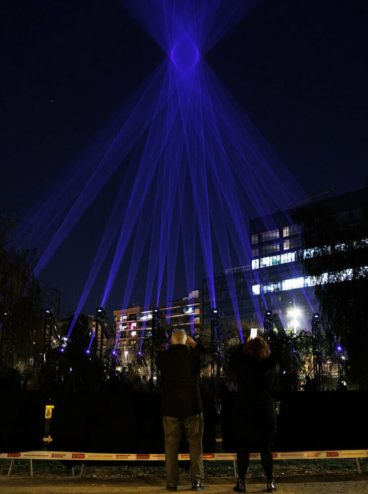 light arts festival 'llum BCN' brightensup every corner of barcelona