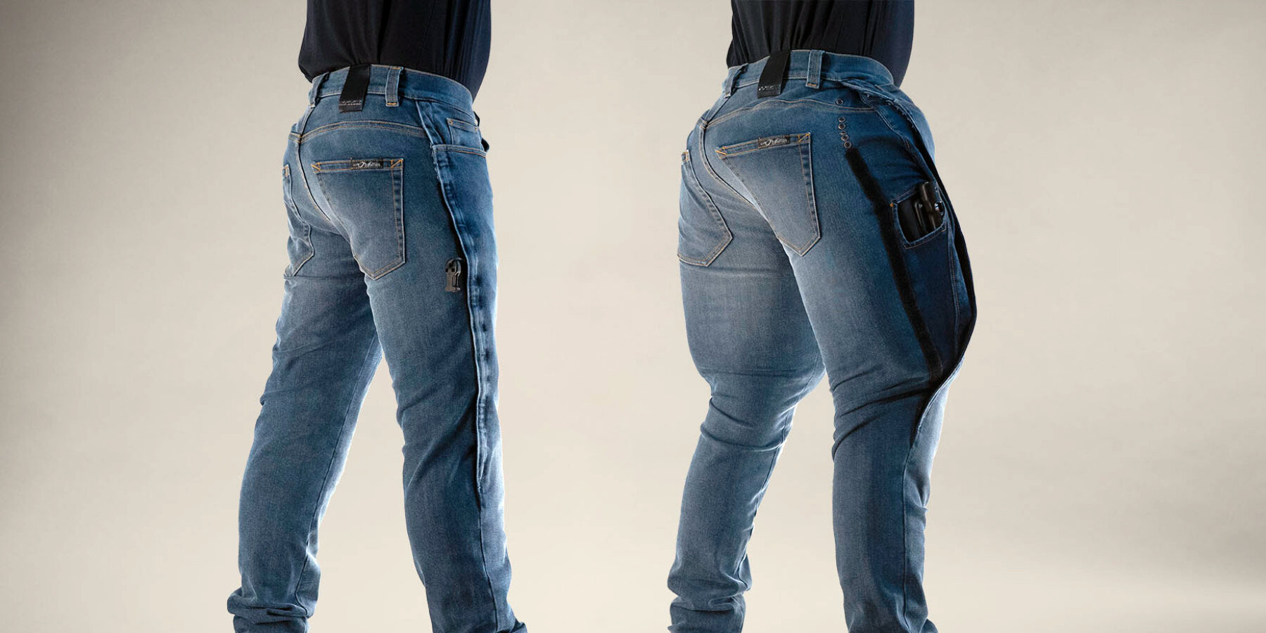 mo'cycle's airbag jeans inflate to protect the lower body from ...