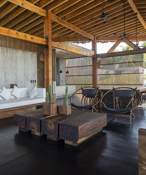 a modern paradise: casa leria, a handcrafted beachfront oasis in mexico