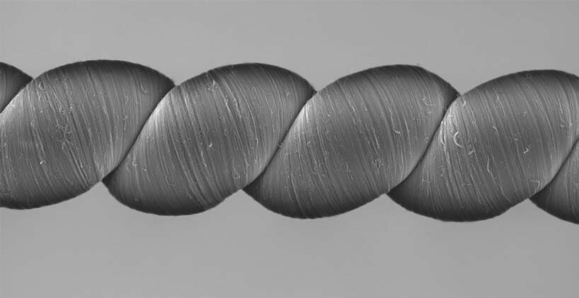 new energy-harvesting yarn made from carbon nanotubes generates electricity when stretched or twisted
