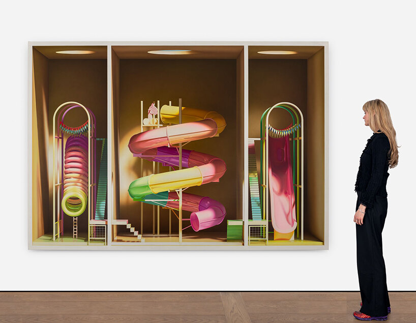 mehdi ghadyanloo paints nostalgic, hyperrealistic toys at almine rech in london