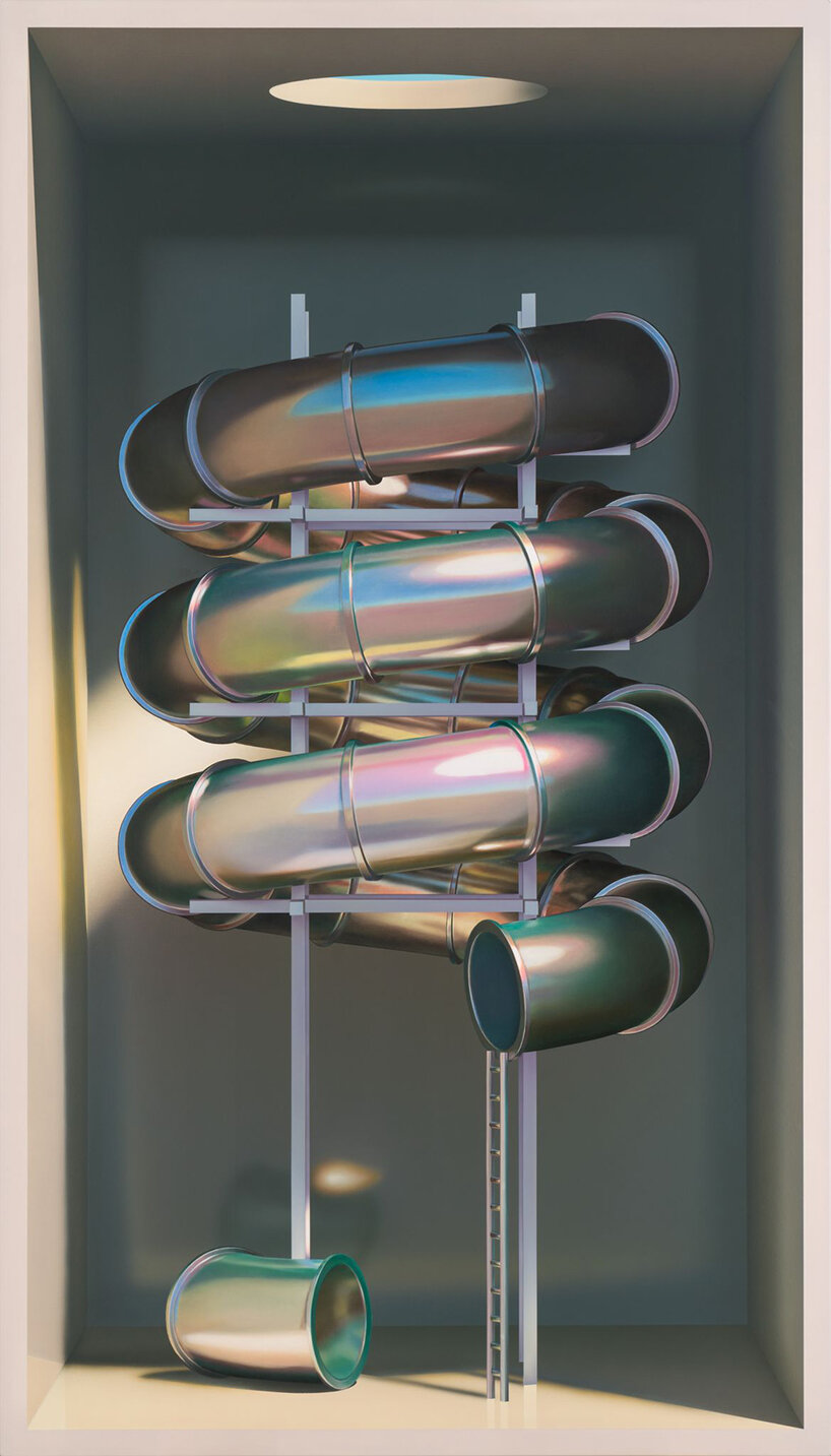 mehdi ghadyanloo paints nostalgic, hyperrealistic toys at almine rech in london