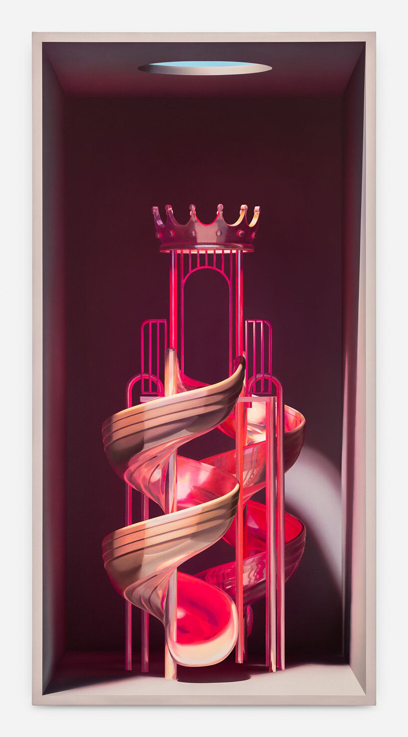 mehdi ghadyanloo paints nostalgic, hyperrealistic toys at almine rech in london