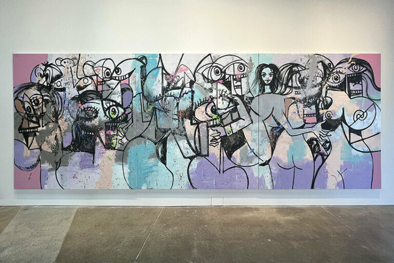 George Cond george condo's 'people are strange' opens at hauser & wirth LA