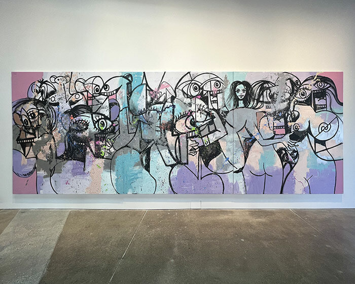 'people are strange' by george condo opens at hauser & wirth west hollywood