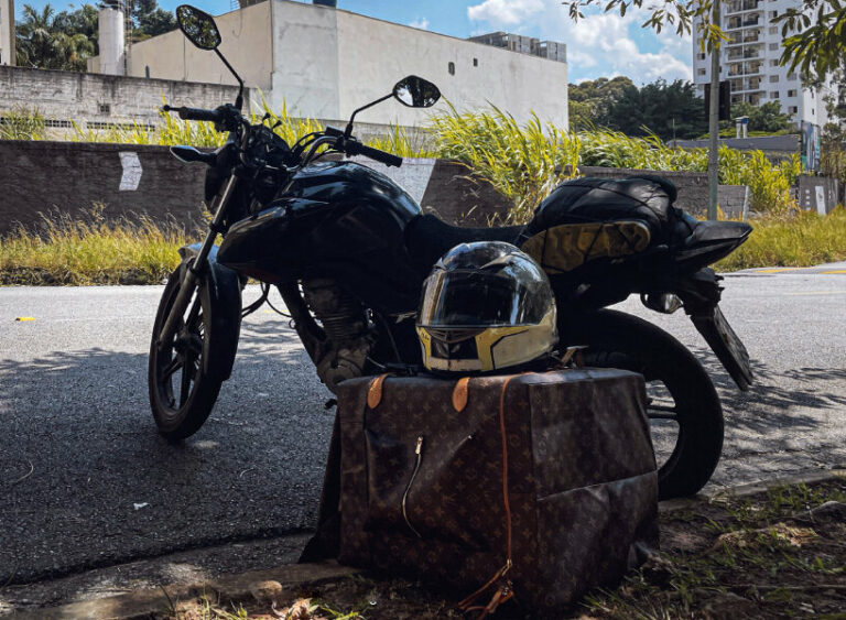 louis vuitton delivery bags fashionably spotlight app riders' working