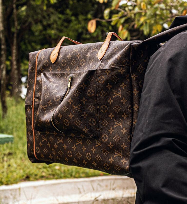 louis vuitton delivery bags fashionably spotlight app riders' working