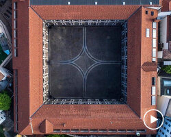 michele de lucchi + AMDL circle restore archiepiscopal seminary for 'portrait milano’ hotel