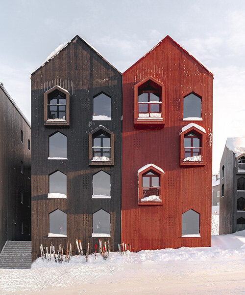 reiulf ramstad arkitekter designs contemporary norwegian ski town 'favn hafjell'