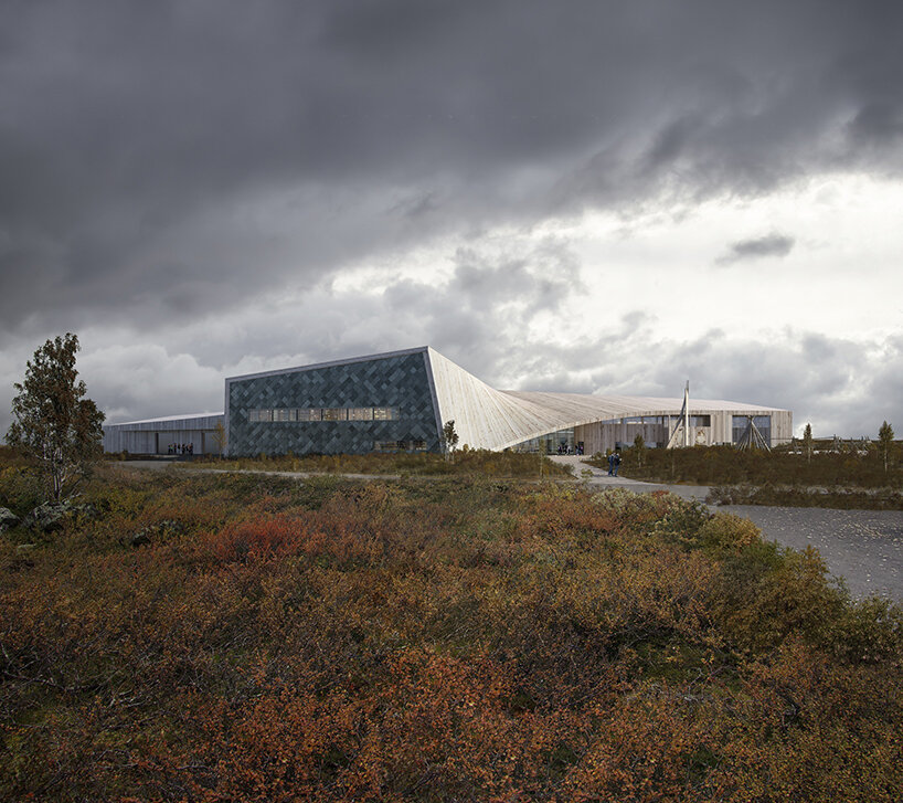 this proposed cultural facility in norway celebrates indigenous crafts & customs
