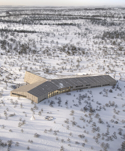 this proposed cultural facility in norway celebrates indigenous crafts & customs